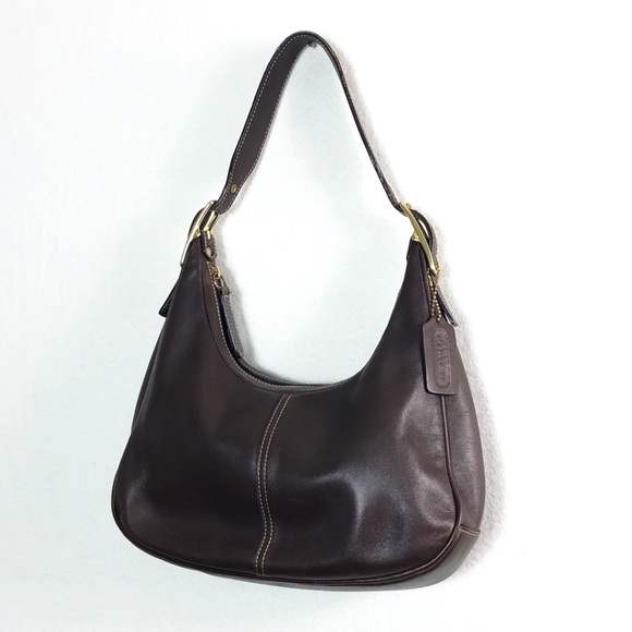 Coach Handbags - Coach Legacy Brown Leather Hobo Shoulder Bag